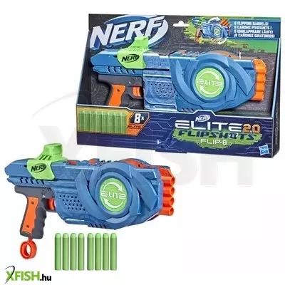 Nerf: Elite 2.0 Flip kilövő - 8 db-os