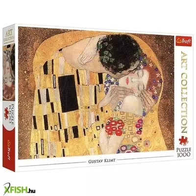 Trefl: Gustav Klimt - A csók - 1000 darabos puzzle