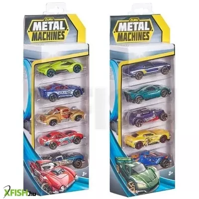 Metal Machines: 5 db-os kisautó szett, 1:64, 1. széria - többféle