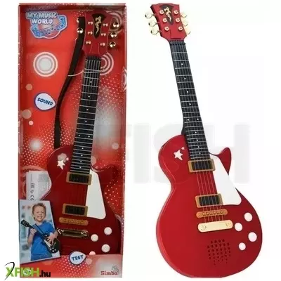 My Music World: Rock Gitár - bordó