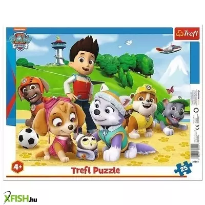 Trefl: Mancs őrjárat nyomon keretes puzzle - 25 darabos