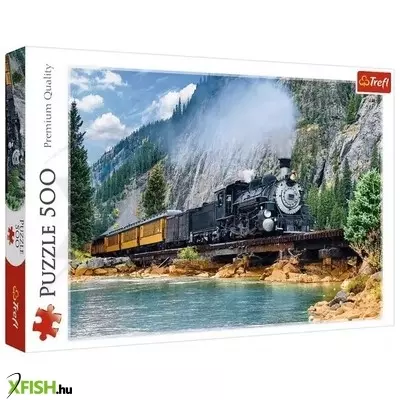 Trefl: Hegyi vonat puzzle - 500 darabos
