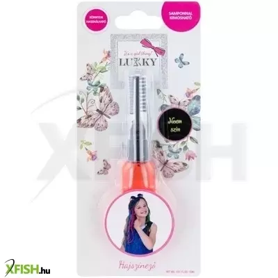 Lukky: Hajszínező - neon piros