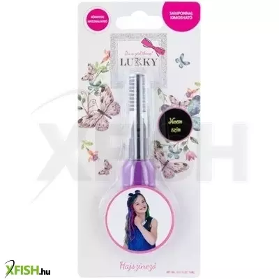 Lukky: Hajszínező - neon lila