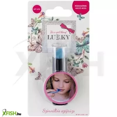 Lukky: Színváltós szájrúzs - kék, rózsaszín