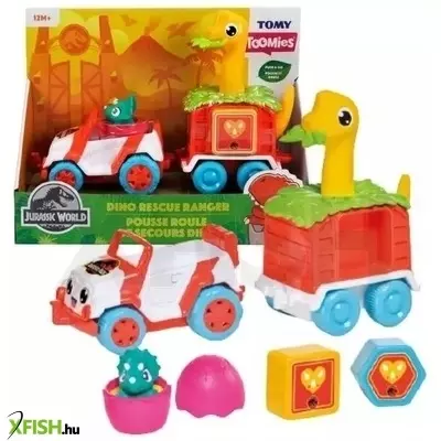 tomy toomies: jurassic world dínó mentőosztag
