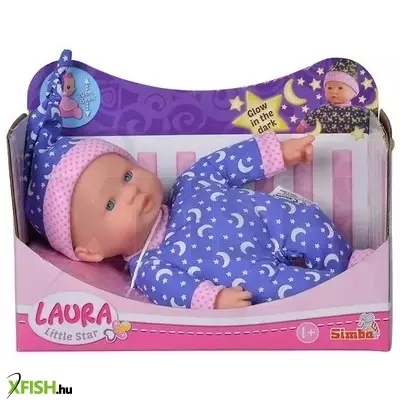 Laura Little Star baba sötétben világító pizsamával