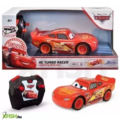 verdák 3: villám mcqueen távirányítós autó, 1:24