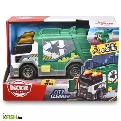 Dickie: Szelektív hulladékgyűjtő fénnyel és hanggal - 15 cm