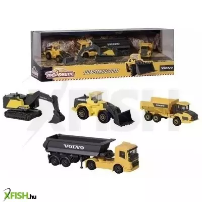 volvo munkagép játékszett - 4 részes