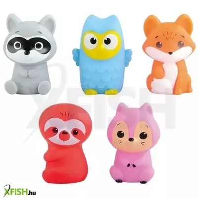 Playgo: Erdei állatok ujjbáb szett - 5 db