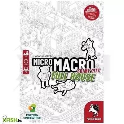 MicroMacro Crime City: Full House társasjáték