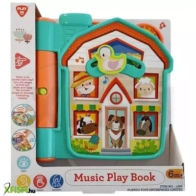 playgo: zenélő foglalkoztató könyv