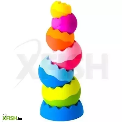 Fat Brain Toys: Színes gömbök bébijáték