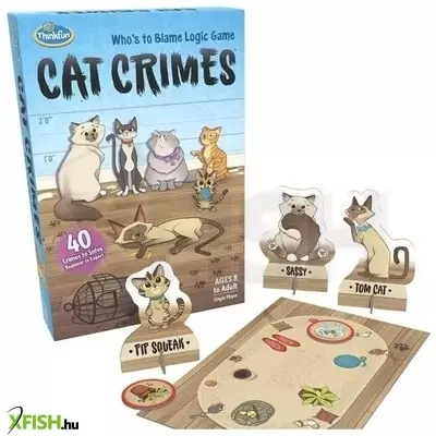 cat crimes - zsivány cicák logikai játék