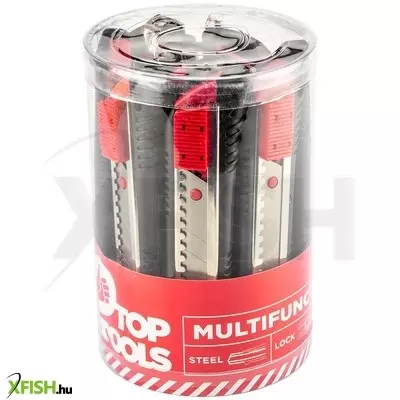 Neotools törhető pengés kés 18mm, kínáló dobozban, 12db