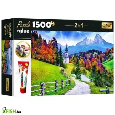 Trefl: Vidék puzzle - 1500 darabos + ragasztó