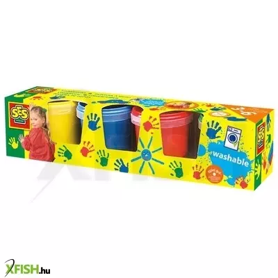 Ses ujjfesték 4 darabos készlet - alapszínek