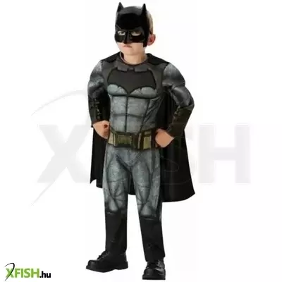 Rubies: Deluxe Batman jelmez, Igazság Ligája - 117-128 cm