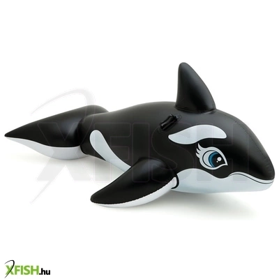 Intex: Felfújható bálna lovagló matrac - 193 x 119 cm