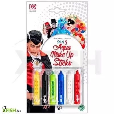 Arcfestő készlet - 6 színű