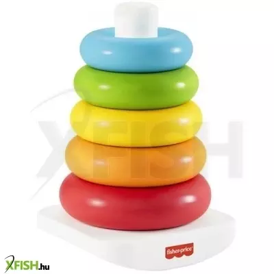 Fisher-Price: Színes gyűrűpiramis - ECO