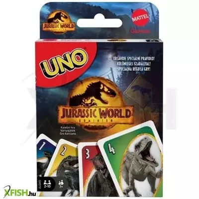 Jurassic World 3: UNO kártyajáték