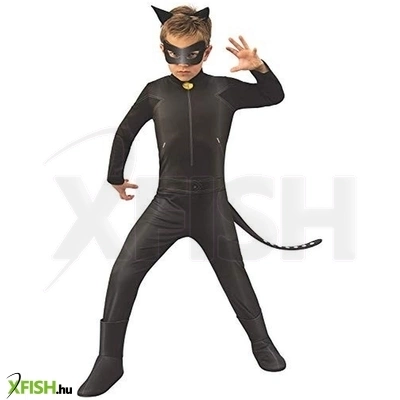 Rubies: Miracoulus - Fekete Macska jelmez - 96-116 cm