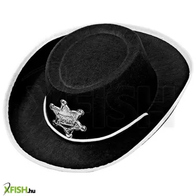 Cowboy kalap - fekete