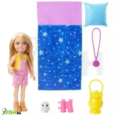 Barbie: Kempingező Chelsea baba
