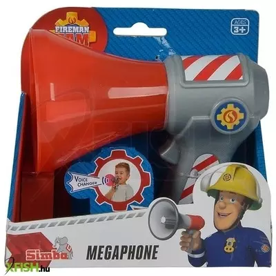 simba sam a tűzoltó hangváltoztató megafon
