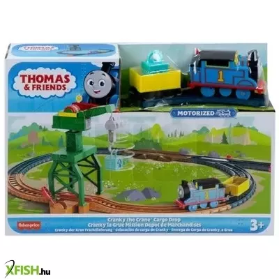 Thomas, a gőzmozdony motorizált pályaszett - többféle