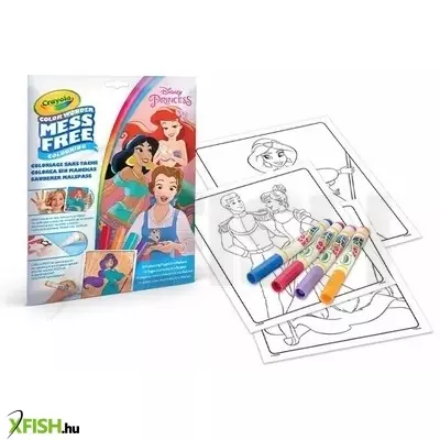 Crayola: Color Wonder Disney-hercegnők maszatmentes kifestő