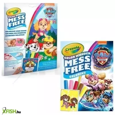 Crayola: Color Wonder Mancs őrjárat maszatmentes kifestő