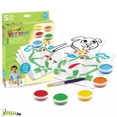 Crayola: Cseppmentes, lemosható festőkészlet