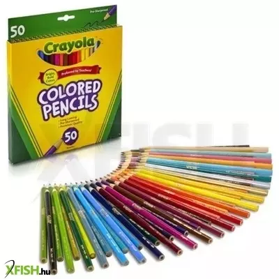 Crayola: 50 db színes ceruza