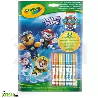 Crayola: Mancs őrjárat kifestő és foglalkoztató - többféle