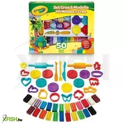 Crayola: Modellező gyurma készlet eszközökkel