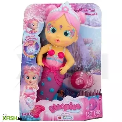 Bloopies: Mókás Sellőbébi világító uszonnyal