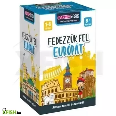 MemoRace - Fedezzük fel Európát! társasjáték