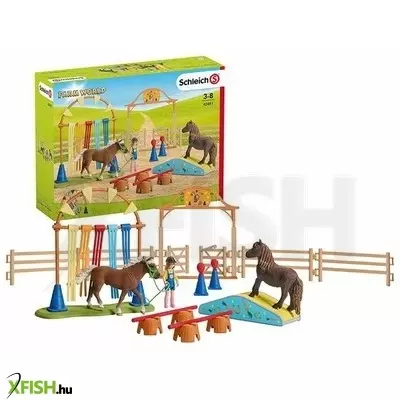 Schleich: Póni ügyességi edzés 42481