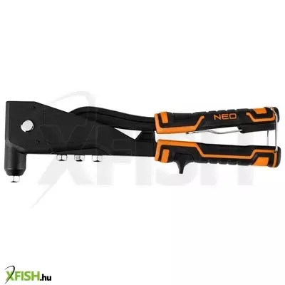 Neotools popszegecshúzó, erősített, acél és alumínium szegecsekhez 2,4/3,2/4,0/4,8 mm