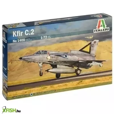 Italeri: Kfir C.2/C.7 repülőgép makett, 1:72