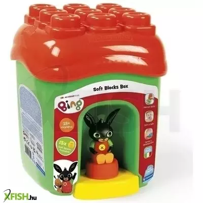 Clemmy Baby: Bing építőkockák vödörben