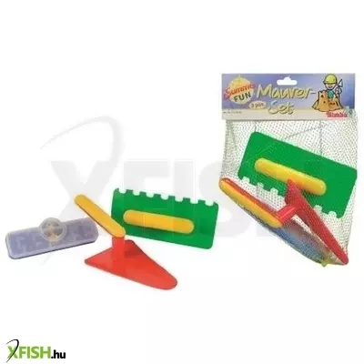 kőműves homokozó szett - 3 db-os