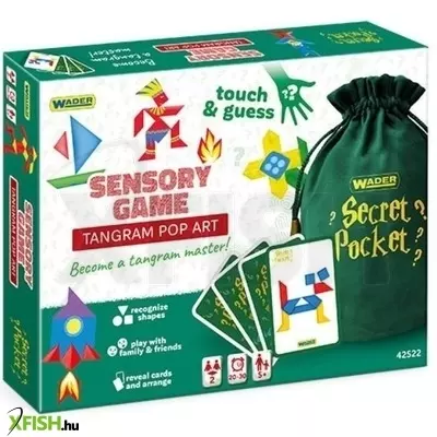 Play and Fun: Titkos zseb tangram társasjáték