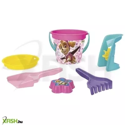 Mancs Őrjárat: Homokozó készlet, 6 részes - rózsaszín