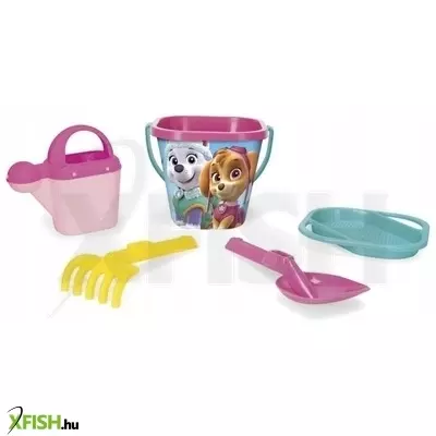 Mancs Őrjárat: Homokozó készlet, 5 részes - rózsaszín