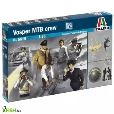 Italeri: II. világháborús brit Vosper gyorsnaszád személyzet, 1:35