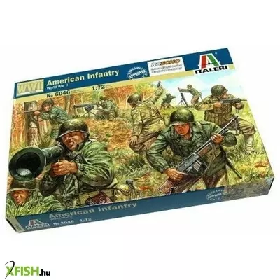 italeri: ii. világháborús amerikai gyalogság, 1:72